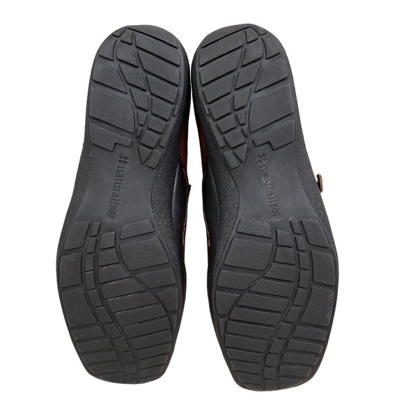 Naturalizer Loafer Slip On‎ Suede Bow Detailing Cap Toe Brown Women Size 8.5M - Picture 8 of 8